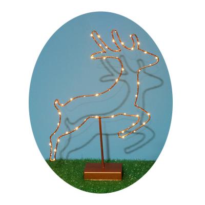 China 2022 Decorative Deer Light Energy-saving Flying Deer Decorative Pendant Lamp for sale