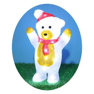 China Beer Bear Led Outdoor Lights Christmas Decorations Holiday Lights for sale