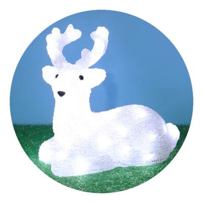 China Deer Deer Christmas Decorations Outdoor Led Lights for sale