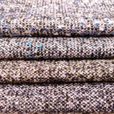 China New Arrival Jacquard Tweed Wool Alpaca Blended Woven Fabric For Suit Coat for sale