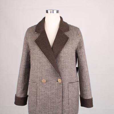 China Fabnric Double Wool Women's Coats for sale