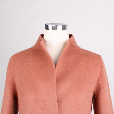 China Double wool fabric women's coats for sale