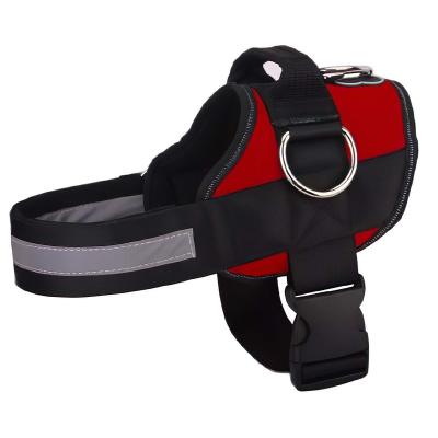 China 2022 Fast Version Manufacturers Free Sample Adjustable Neoprene Pet Harness Dog Harness Set Luxury Design Custom Dog Harness for sale