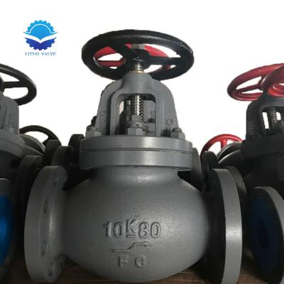 China General Storm Valves High Quality Heavy Duty Globe Valve Use 10K 5K JIS Ship Type for sale