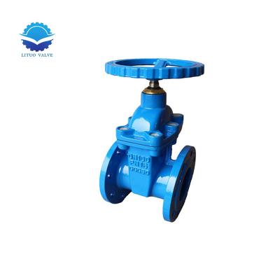 China GGG50 DIN 3352 General Ductile Iron F4 Gate Valve With Price Soft Seal Cast Iron Sluice Gate Valve for sale