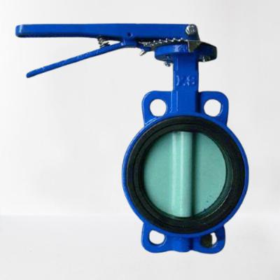 China General dn200 insulation flange industrial hydraulic butterfly valves for sale