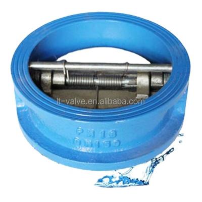 China General Type Wafer Single-Disc Swing Spring Clamp Ends Casting Check Valve With Price for sale