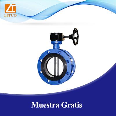 China Manual caliente directa del manufacturer of por gears of the venta d'accionada of General Valvula of mariposa del agua for sale