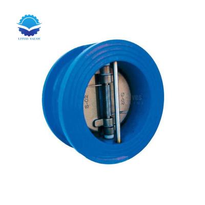 China General high quality malleable iron wafer check valve dn200 for sale