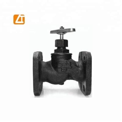 China Other standard GOST cast iron globe valve pn16 manual glove valve for sale