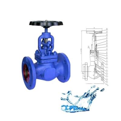 China 2 inch pn16 valve cast iron globe valve general high quality gost for industry for sale