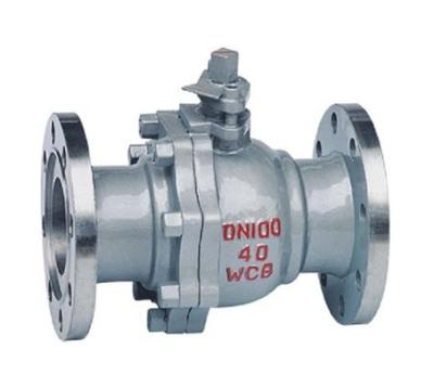 China General 4 Inch PN16 Cast Iron Flanged Ball Valve Drawing for sale