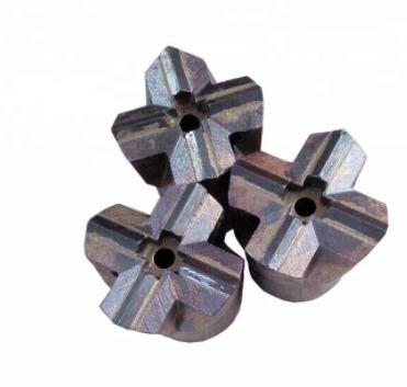 China High Efficiency Taperd Cross Type Tungsten Carbide Drilling Rock Drilling Bits for sale