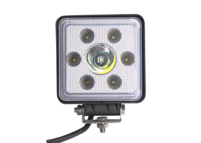 China Square White Heavy Duty Work Light 1750lum 28W 7led Mini Aluminum Housing for sale