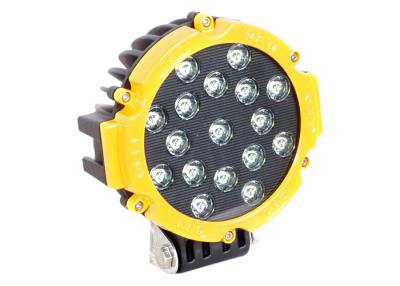 China 51w Red Black LED Vehicle Driving Lights 12v 30 60 Degree High Bright Spot for sale