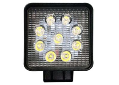 China Waterproof 4 Inch 1800lm Led Driving Lights , 9 - 32v 27w Truck Work Lights for sale