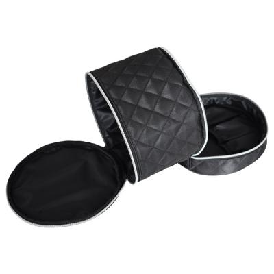 China Fashion 16cm Personalized Large Single Round Pouch Cosmetic Makeup Bag for sale