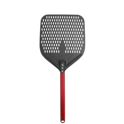 China Durable Aluminum Pizza Shovel Skin With Long Handle Pastry Tools Accessories Pizza Paddle for sale