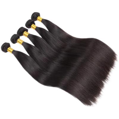 China Factory Direct Sales Natural Color Wholesale Natural Color Silky Straight Real Mechanism Soft Wave Hair Soft Hair Extensions for sale