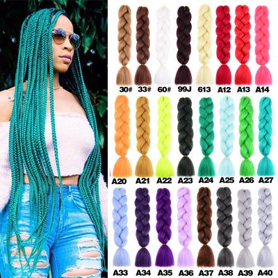 China Factory Wholesale Mechanism Monochrome Dreadlocks Reggae Braid Hair Extensions Ombre Twist Nepalese Braids Hair666621793523 for sale