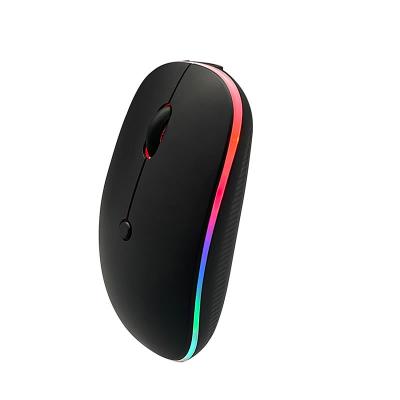 China MW-002RP 2.4G Dual Mode Optical Backlit High Quality Rechargeable 4D Radio Mouse Backlight and BT 5.1 Gaming Mouse MW-002RP for sale