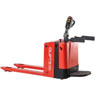 China High Quality High Efficiency Electric Forklift Powered Pallet Truck Jack For Handling Equipment for sale