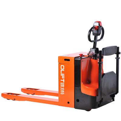 China Best Building Construction Cylinder Price Crown Electric Forklift Jack Truck Used With Ce Construction for sale