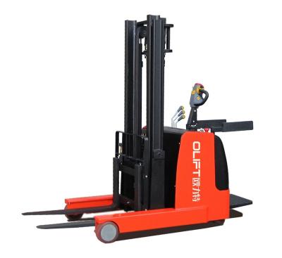 China Popular High Efficiency Olift Reach Pallet Electric Manual Stacker For Sale for sale