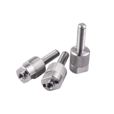 China Can Be OEM Customized Machining Knurled Head Brass Stainless Steel Aluminum Thumb Screw for sale