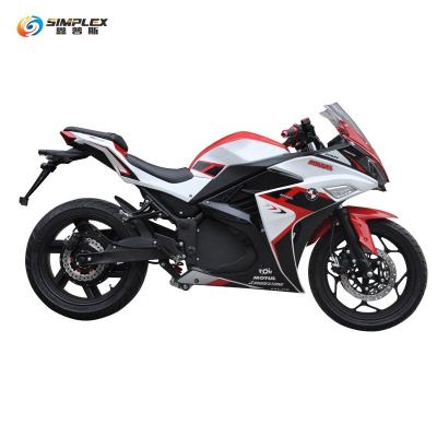 China 2021 New 72V 120Ah 2000W 200 Kg Electric Motorcycle Factory Price High Speed ​​Racing Electric Bike Two Wheel Including Rider for sale