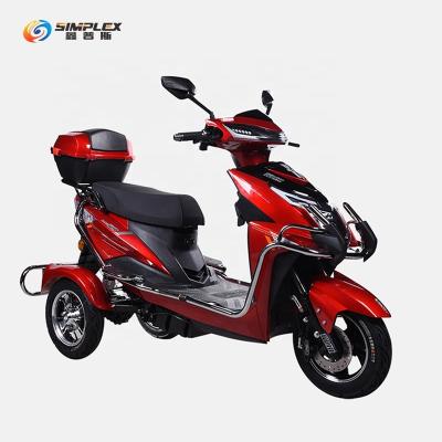 China Passenger Lithium Battery Optional Cheap Price Three Wheel Electric Tricycle With Passenger Seat For Adults for sale