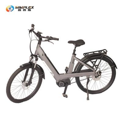 China Fat Bike 1000W Bafang Electric Bycicle Aluminum Alloy Retro Mid Drive Electric Bike 48V 500W Electric Vintage Electric Bike for sale