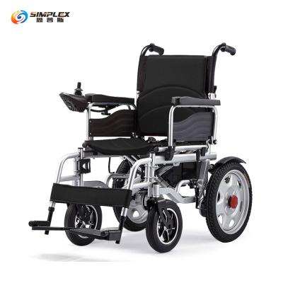 China Folding Deluxe Electric Powered Wheelchairs / Lightweight Electric Wheelchair / Handicapped Electric Wheelchair Prices! for sale