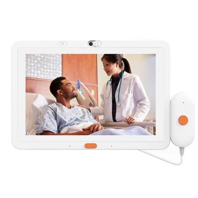 China Waterproof Medical 13.3inch Wall Mount Poe Interface Android Tablet PC Patient Care Call Handle Department Touch Screen Multi Tablet PC for sale