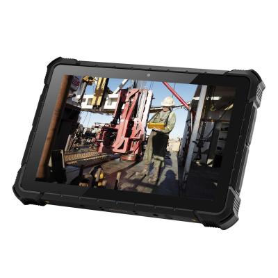 China Waterproof Rugged Tablet 10.1inch LCD Capacitive Touch With 10000mah Battery 1000 nits Rugged Tablet PC for sale