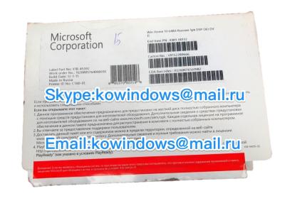 China Microsoft Windows 10 Pro 64-bit Russian DVD OEM/windows 10 Pro oem dvd full pack box Envelope + DVD + sticker for sale