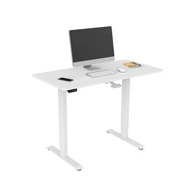 China Adjustable (Height) I Shape Height Adjustable Legs Motorized Si Stand Gaming Study Work Desk for sale