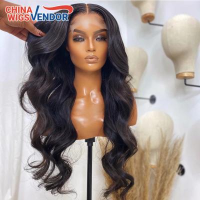 China 150% Density 13x4/13x6 HD Film Invisible Lace Headband, Ear To Ear Pre Plucked Remy Hair Blenched Knots Transparent To Lace Frontal Closure for sale