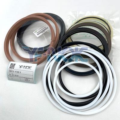 China Oil resistance high temperature resistance. 707-99-59142 707-99-72080 707-99-59150 Excavator Hydraulic Cylinder Seal Kits For Komatsu PC360-8 for sale