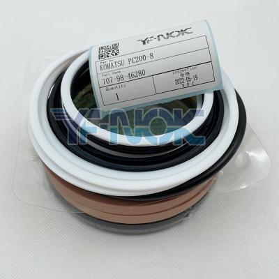 China Oil resistance high temperature resistance. 707-98-46280 707-98-48610 707-98-39610 Excavator Hydraulic Cylinder Seal Kits For Komatsu PC200-8 for sale