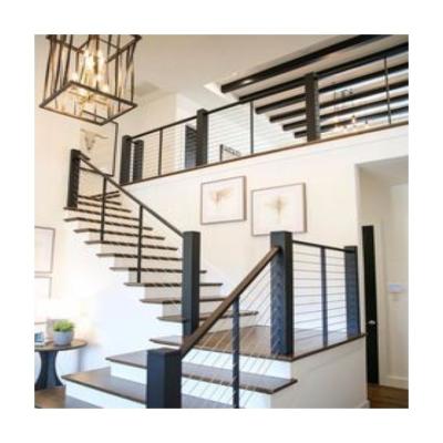 China ACE Modern Low Maintenance Stainless Steel Cable Railing Systems Balcony Designs Wire Rope Railings for sale