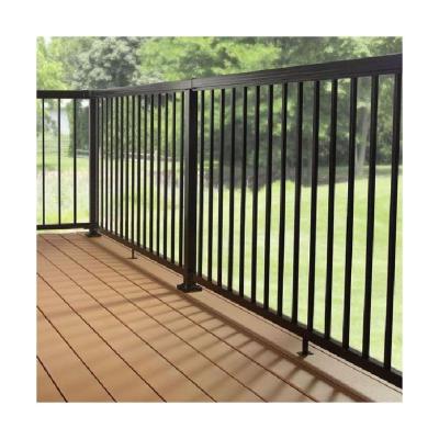 China New Style Easily Assembled DIY Install Aluminum Railings Platform Palisade Balustrade and Fence for Balcony for sale