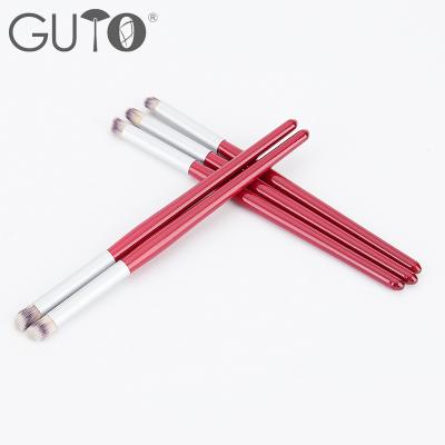 China NAIL GUYO Professional Red Wood Handle Nylon Nail Brush for sale