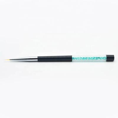 China CLOU GUYO High Quality Cyan Crystal Nylon Coating Brush Customizable Logo for sale