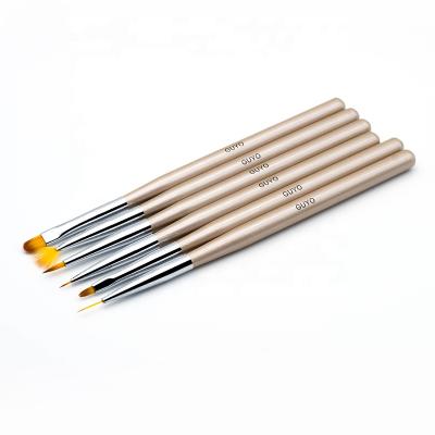 China CLOU GUYO Customizable Nail Art Brush Set for sale