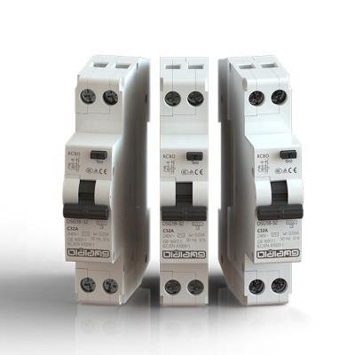 China Residual Current Circuit Breaker With Overcurrent Protection Type B RCBO 6000A for sale