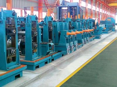 Chine Automatic High Speed ERW Steel Welded Pipe Making Machine Metal Tube Mill à vendre