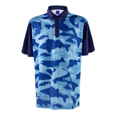 China Anti-wrinkle 92% 8% polyester spandex golf t-shirt men 2022 custom golf polo shirts logo mens polo shirts with embroidery for sale