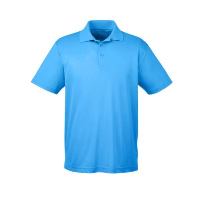 China Hot Sale Breathable Golf Shirts Golf Polo Polyester Spandex For Men Shortsleeve Quick Dry Polo With Custom Logo for sale