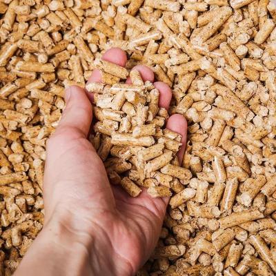 China Wholesale Heating System Biomass Fir Pine Wood Pellets 6mm In 15kg Bags Europe Spain For Heating System Wood Pellet Mill for sale